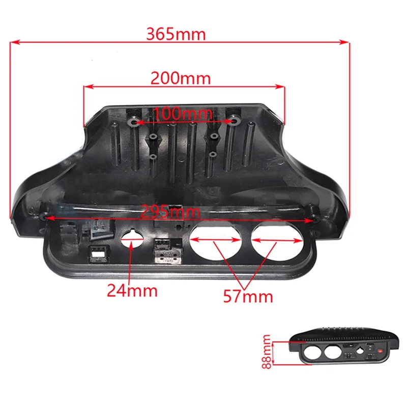 Reliable-Multifunctional Instrument Panel For 50Cc 70Cc 90Cc 110Cc 125Cc 150Cc 250Cc ATV Kart Dirt Bike Quad Bike Instrument Cas