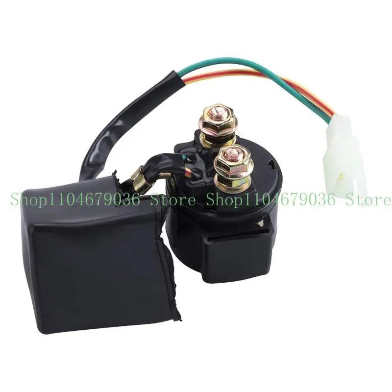 652F Upgraded Starter Solenoid for 4-Stroke GY6 50cc 125cc 150cc 200cc 250cc ATV Dirt Bikes Scooters Go Kart Dne Buggys