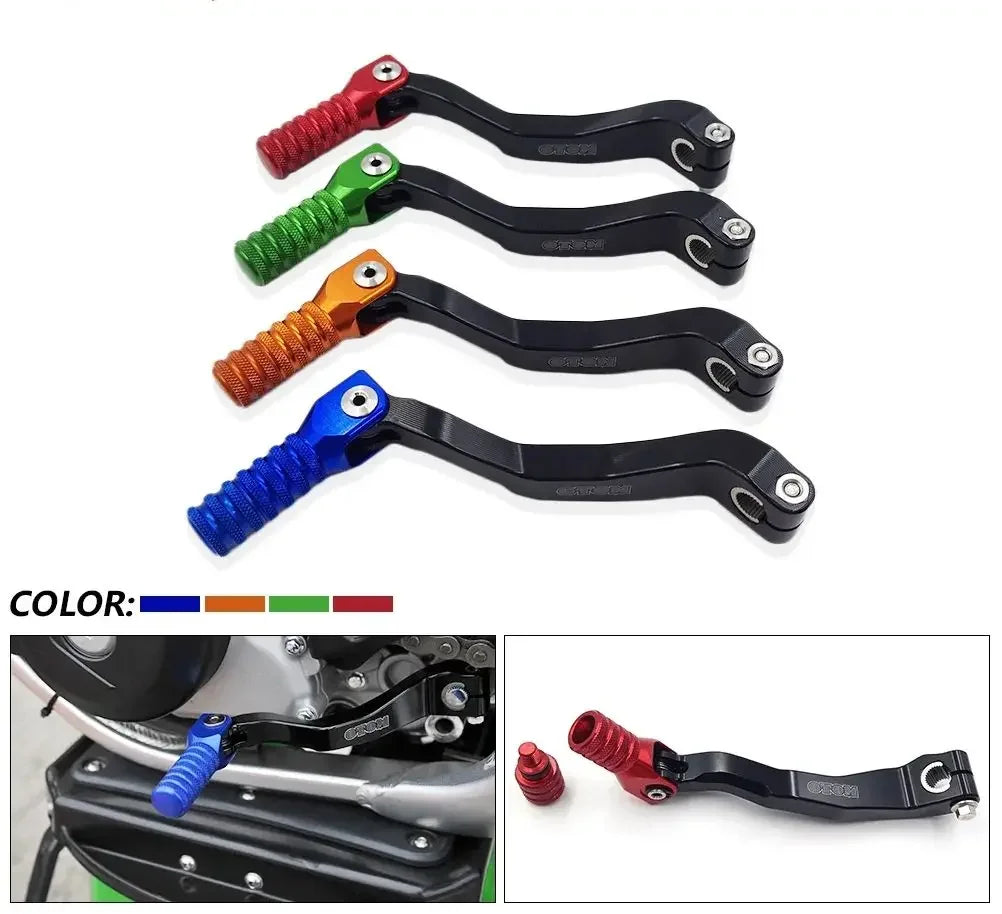 Motorcycle Folding CNC Aluminum Gear Shift Lever For ZONGSHEN NC 250CC KAYO T2 T4 ATV Dirt Bike Motocross NC250 Gear Lever