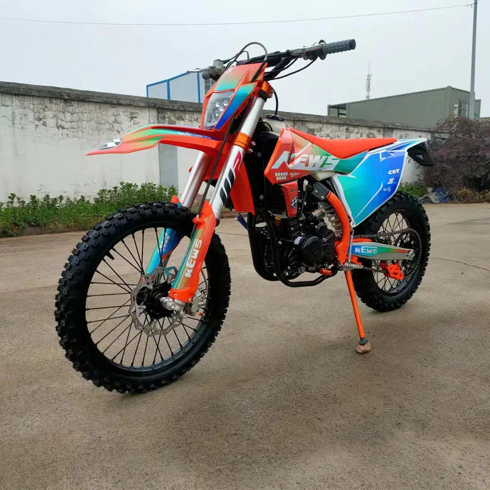 KEWS K16 4 Stroke NB300 Engine 300cc Black Edition Adult Off-Road Motorcycle Moto Cross Dirt Bike With Brushless Motor