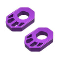 2Pcs Dirt Bike Rear Axle Blocks Modification Accessories CNC Aluminum Alloy for Honda Crf250L Crf300L Off Road Motorcycle