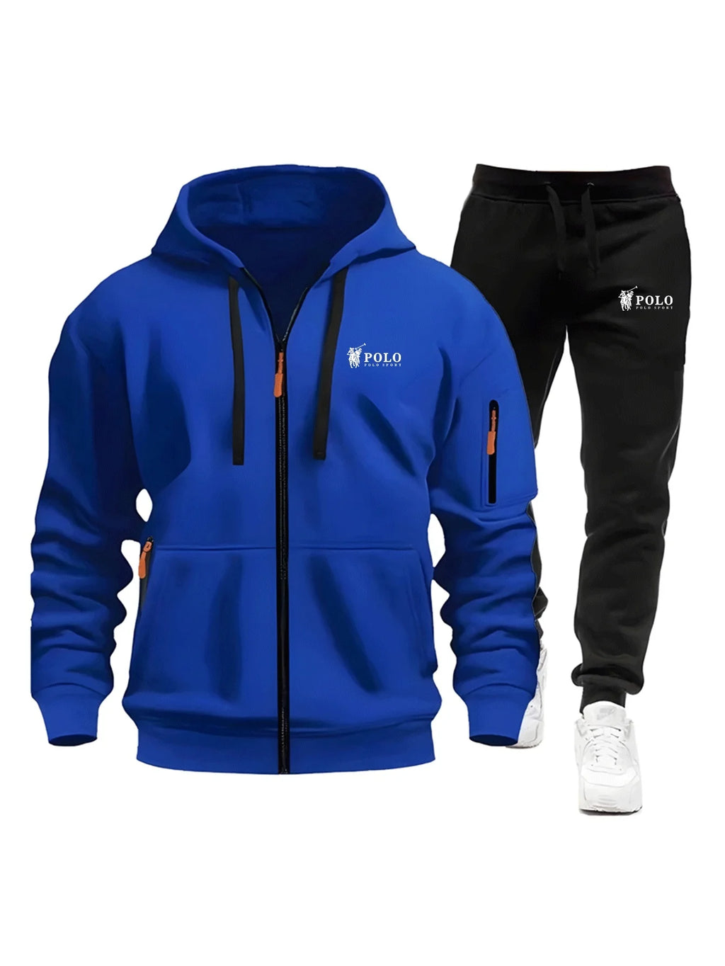 Zipper Sweatshirt Suit Sweatshirts for Men Daily Casual Hoodies Pants High Quality 2026 Sports Tracksuit Jogging Men's Clothing