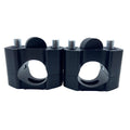 1 Pair 22mm 28mm Universal Off Road Motorbike Bar Clamps Handlebar Risers Adapter For 7/8" 1-1/8 Pit Dirt Bike Motorcycle Enduro