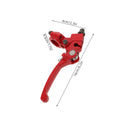 2pcs Pit Bike Brake Lever 7/8" Handlebar Clutch Brake Handle Spring Loaded For Mini Motorcycle Atv Off-Road Dirt Bikes