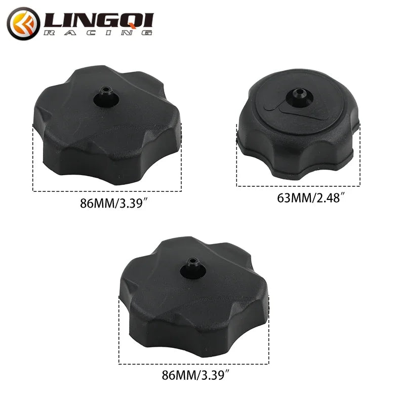 LESQUE Pit Dirt Bike Fuel Gas Tank Cap Lid Cover For Motocross ATV Off Road Vehicle Enduro Universal Motorcycle Accessories