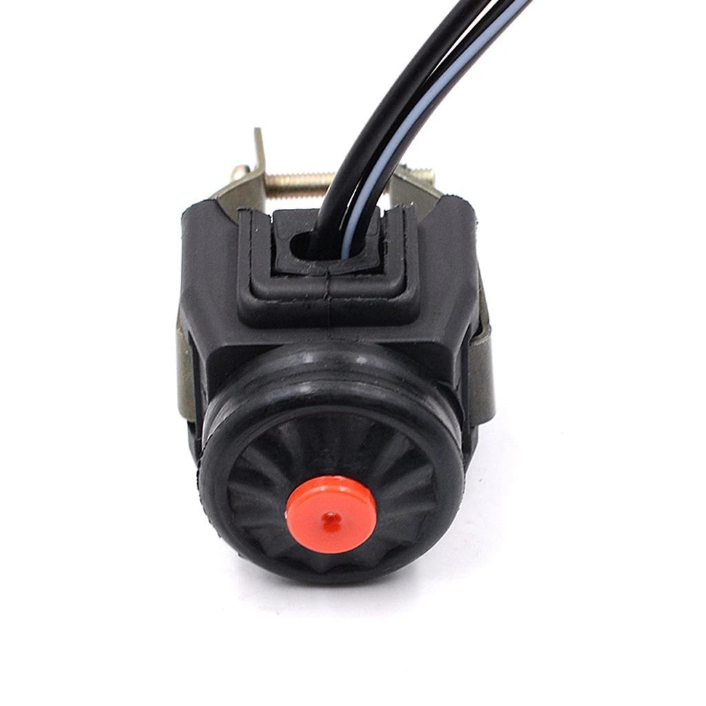 Motorcycle Pit Dirt Bike Motocross Kill Horn Switch Momentary Button Red