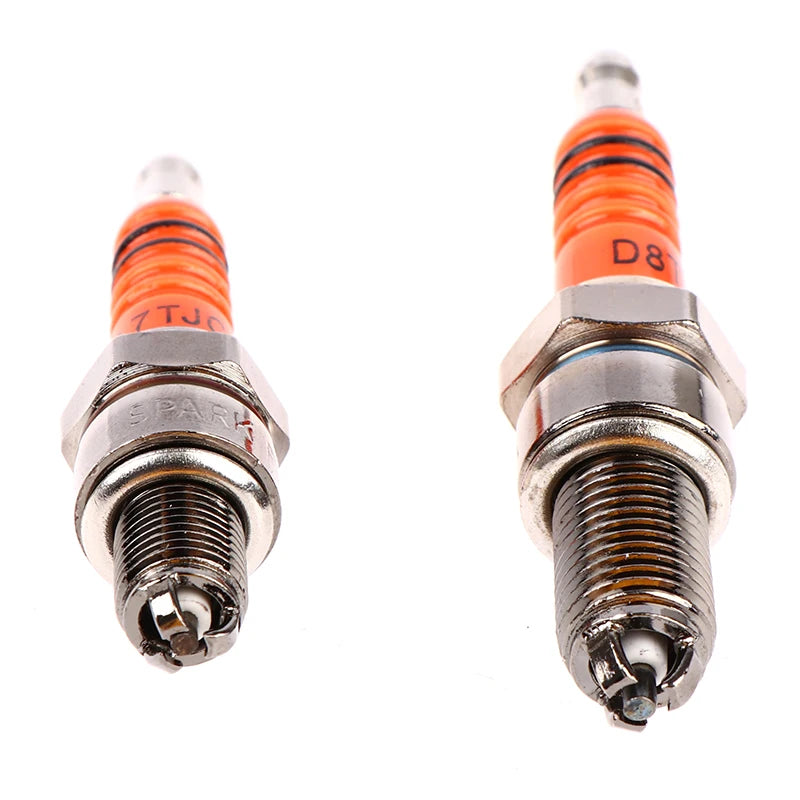 Motocycle A7TC/D8TC Standard Spark Plug For 125cc 150cc 200cc 250cc Scooter Modification Pit Dirt Bike ATV Quad Motard Moped