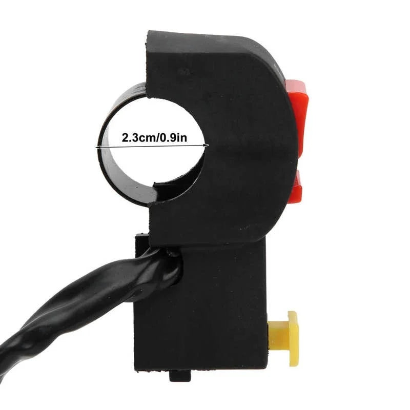 Motorcycle Kill Stop Button Switch Handlebar Ignition Starter for 50cc 70cc 90cc110cc 125cc 150cc 200cc 250cc Pit Dirt Bike Quad