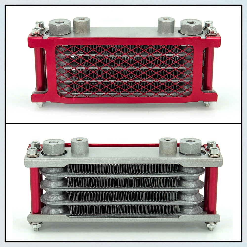 Horizontal Engine Dirt Pit 50cc 70cc 90cc 110cc 125cc 140cc Monkey Bike ATV Motorcycle Oil Cooling Cooler Radiator