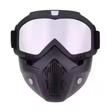 Dustproof Motocross Glasses Adjustable Motorcycle Goggles Breathable Full Face Protective Motorbike Dirt Bike Off-road Mask