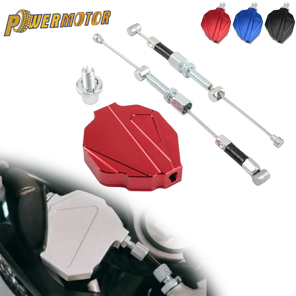 Universal Motorcycle Accessories Stunt Clutch Lever Easy Pull Cable System Extension Line Off-road Dirt Bike Pit Bike UTV ATV