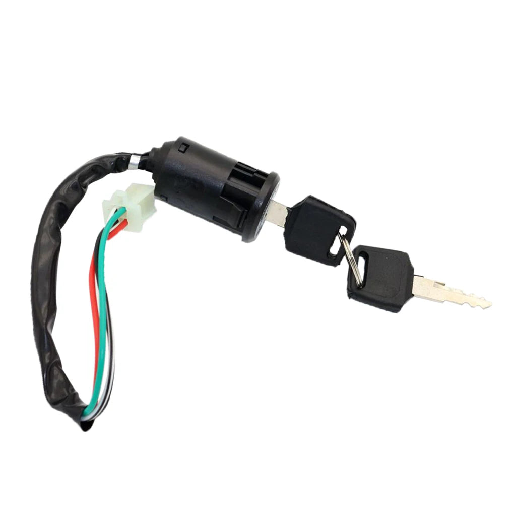 Motorcycle Ignition Key Switch with 2 keys Lock On/Off Car Trike Motorcycle Fit for 50cc 110cc 125cc 250cc PIT Quad Dirt Bike AT