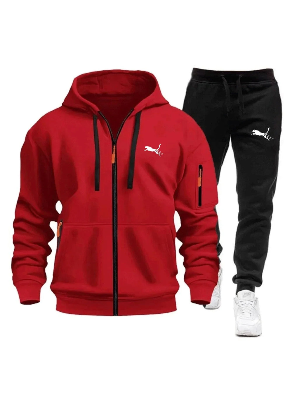 Men's Clothing Casual Sweatshirt Suit Sweatshirts for Men Daily Zipper Hoodies Hot High Quality 2026 Sports Tracksuit Jogging