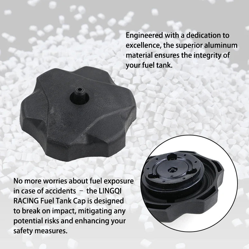 LESQUE Pit Dirt Bike Fuel Gas Tank Cap Lid Cover For Motocross ATV Off Road Vehicle Enduro Universal Motorcycle Accessories