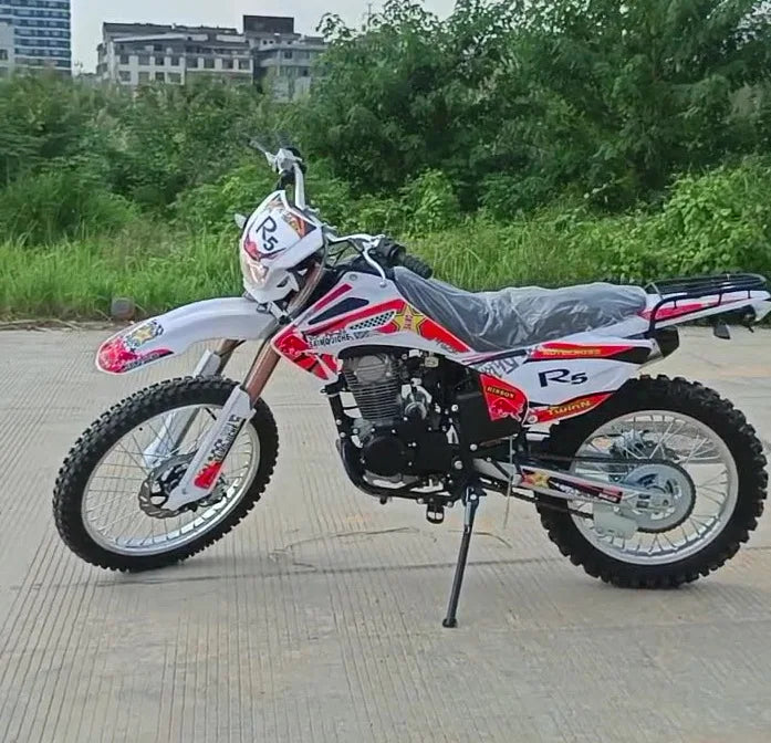 250cc Adult-Used Off-Road Motorcycles Big Size Brushless Snowmobile & Dirt Bike with Rubber Tracks for Snow & Dirt Riding