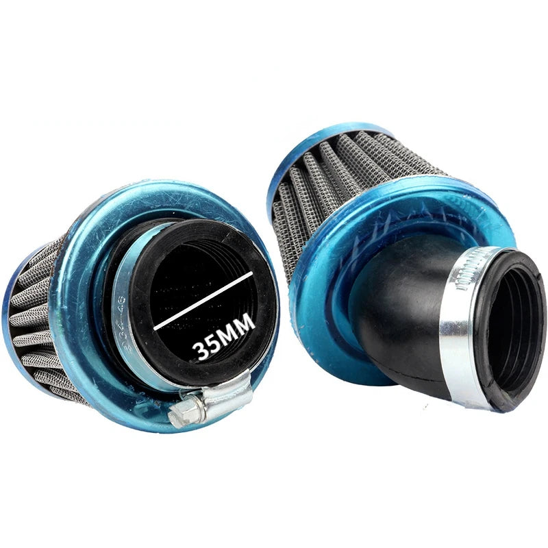 Bent Straight Mushroom Cleaner Air Filter Intake For  50cc 110cc 125cc 140cc 150cc 200cc 250cc motorcycle ATV pit dirt bike etc