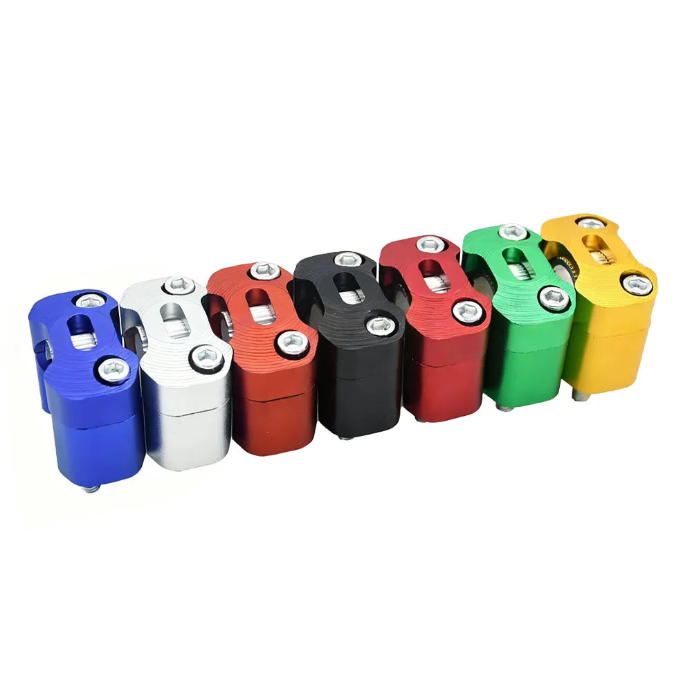 1 Pair 22mm 28mm Universal Off Road Motorbike Bar Clamps Handlebar Risers Adapter For 7/8" 1-1/8 Pit Dirt Bike Motorcycle Enduro