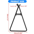 Universal Triangle Stand 80-500cc A Stand Motorcycle Triangle Stand for Dirt Bike Motocross Enduro Black Accessories