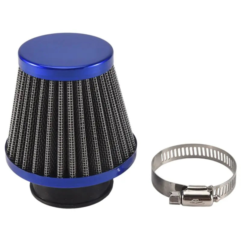 AC34-38Mm Air Filter Intake Induction Kit Universal For Off-Road Motorcycle ATV Quad Dirt Pit Bike Mushroom Head Air Filter Clea