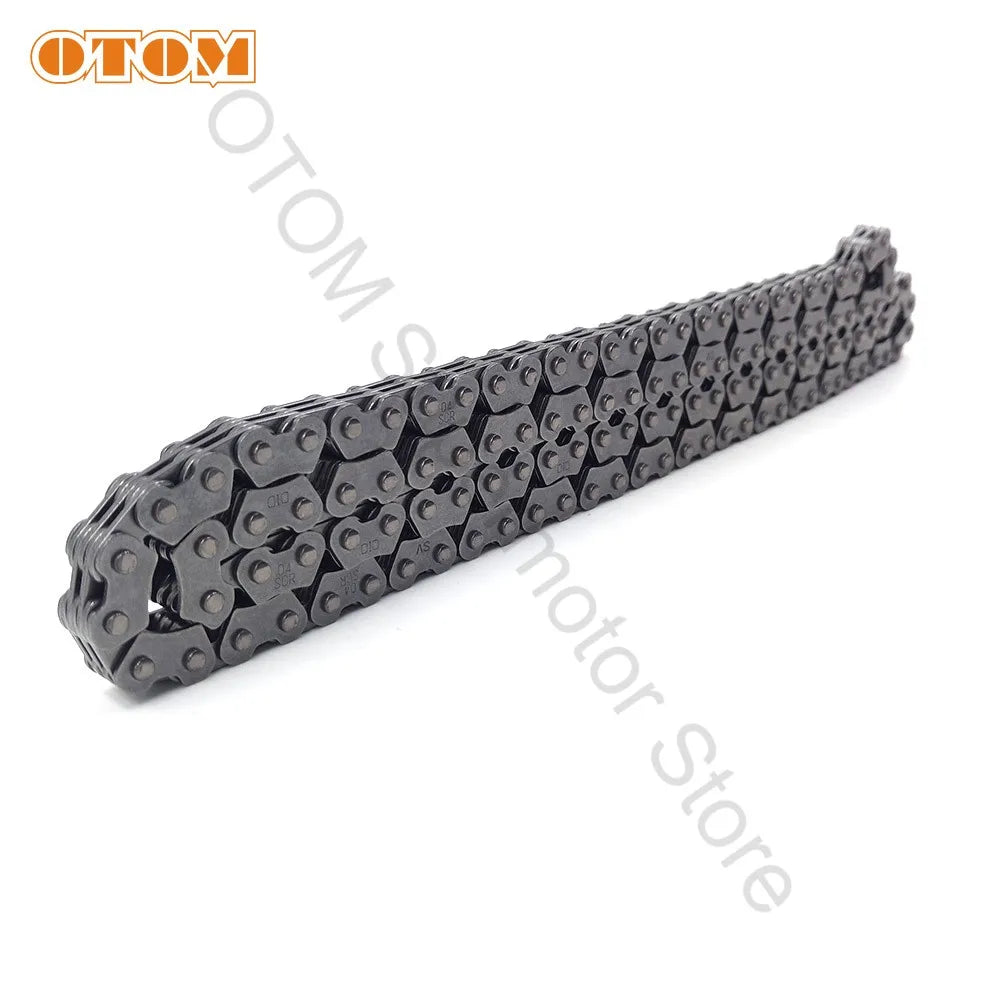 For ZONGSHEN ZS182MN NC300S Motorcycle Camshaft Timing Chain 3X4-122L DID NC250S Engine KAYO BSE Off-road Dirt Bike Accessories