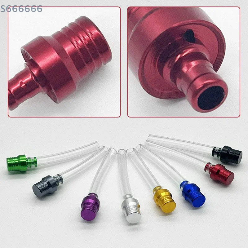 Motorcycle Fuel Tank Breather Pipe Single Way Valve Gas Cap Vent Hoses for Motocross ATV Quad Dirt Pit Bike - Replacement Part