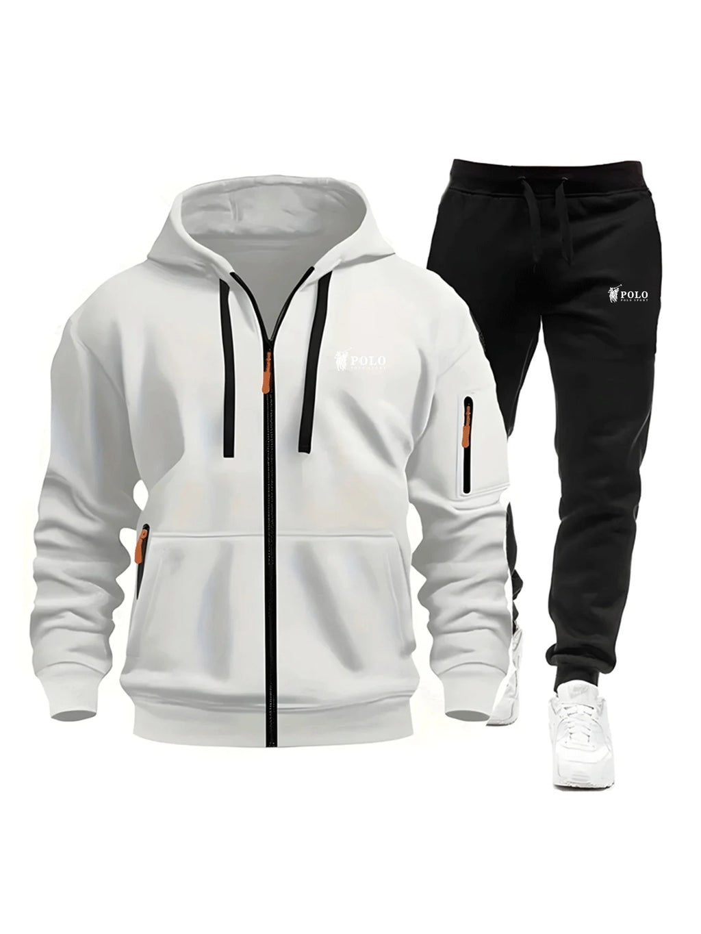Zipper Sweatshirt Suit Sweatshirts for Men Daily Casual Hoodies Pants High Quality 2026 Sports Tracksuit Jogging Men's Clothing