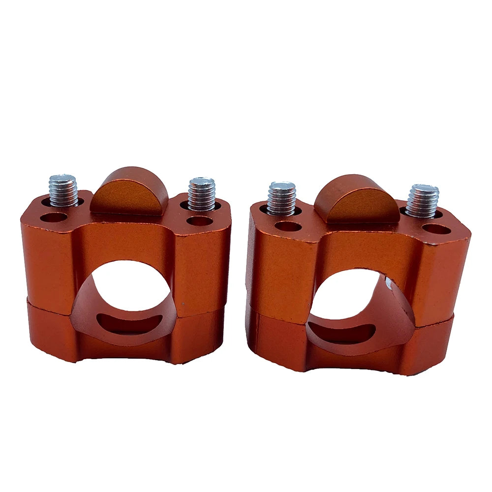1 Pair 22mm 28mm Universal Off Road Motorbike Bar Clamps Handlebar Risers Adapter For 7/8" 1-1/8 Pit Dirt Bike Motorcycle Enduro