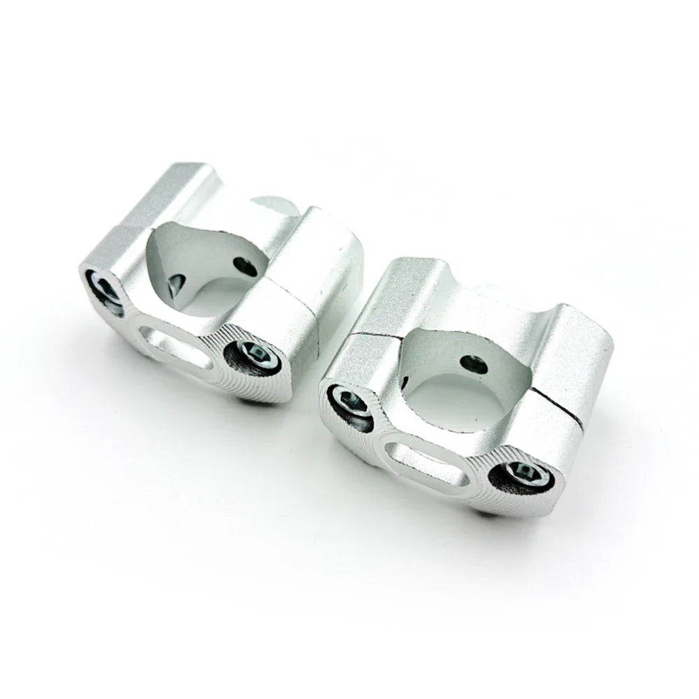 1 Pair 22mm 28mm Universal Off Road Motorbike Bar Clamps Handlebar Risers Adapter For 7/8" 1-1/8 Pit Dirt Bike Motorcycle Enduro