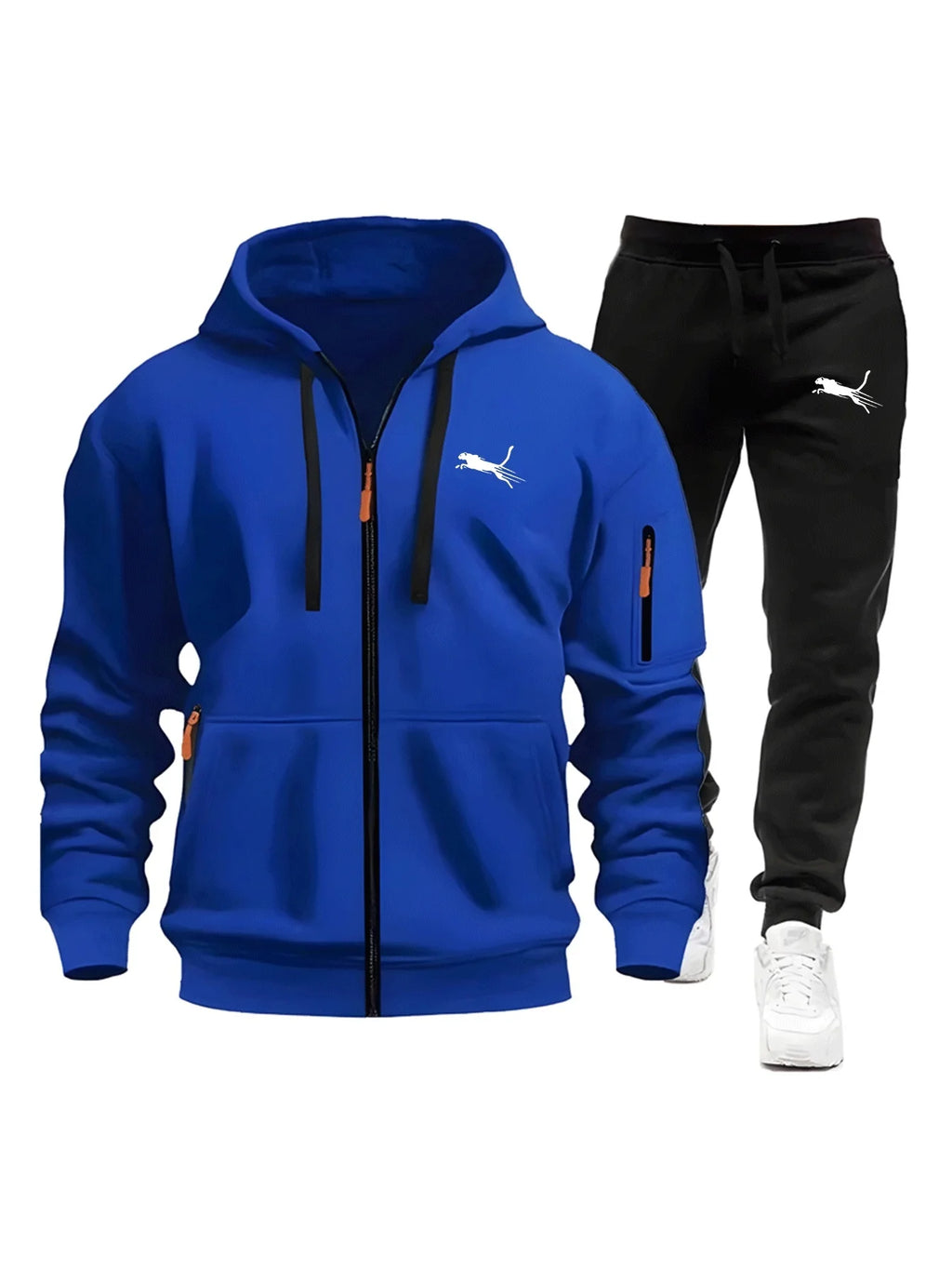 Men's Clothing Casual Sweatshirt Suit Sweatshirts for Men Daily Zipper Hoodies Hot High Quality 2026 Sports Tracksuit Jogging