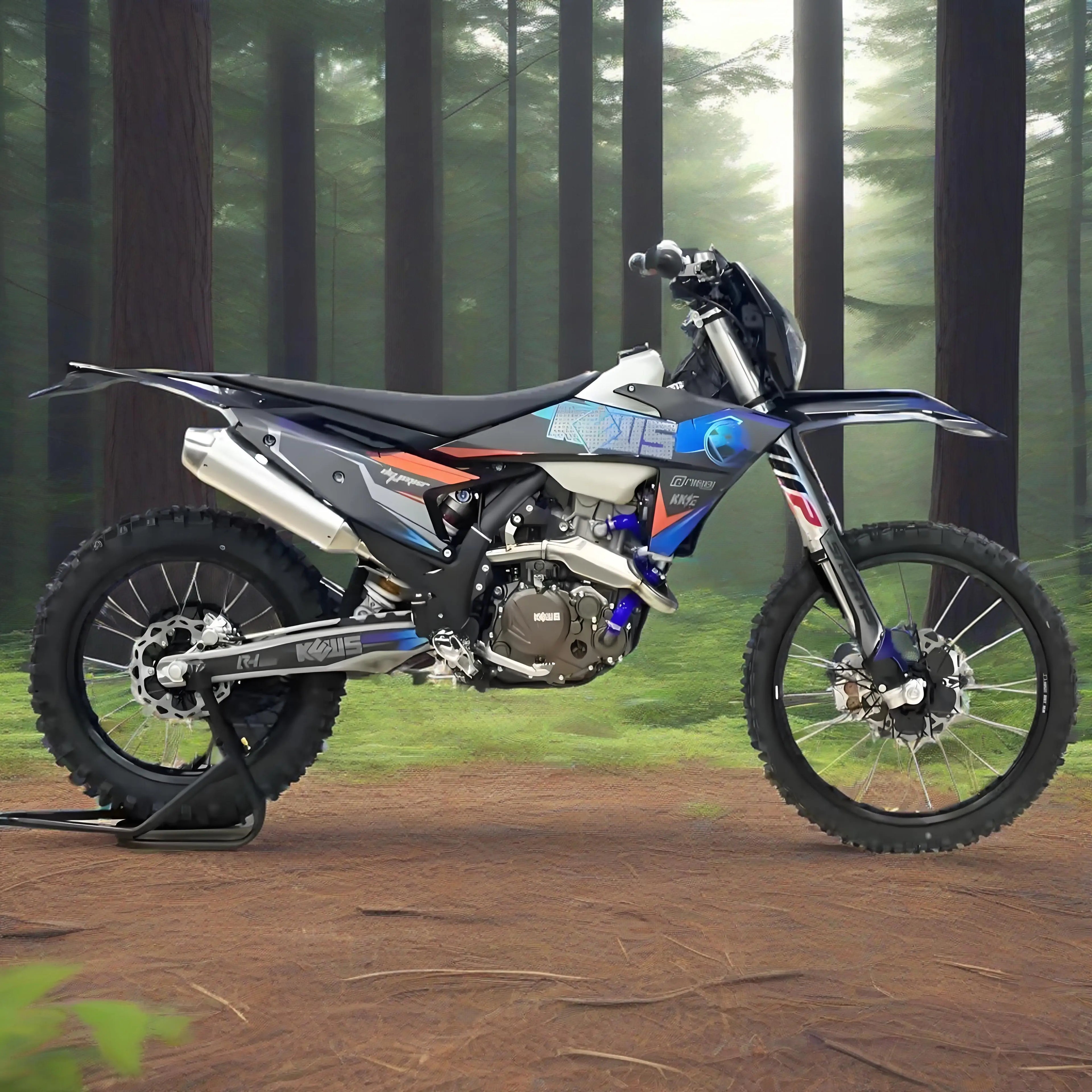 KEWS K23 YBS300 Engine 4 Stroke 300cc Water-cooled Pit Bike Motocross Enduro Off-road Motorcycles Dirt Bike 300cc
