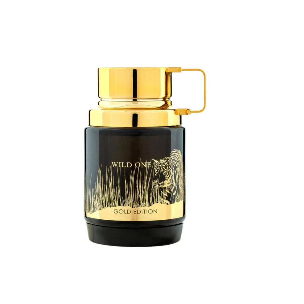 Wild One Gold Edition Eau De Parfum 100ml for Men Oriental Woody Cologne Oud Sandalwood Vanilla Long Lasting Signature Appeal