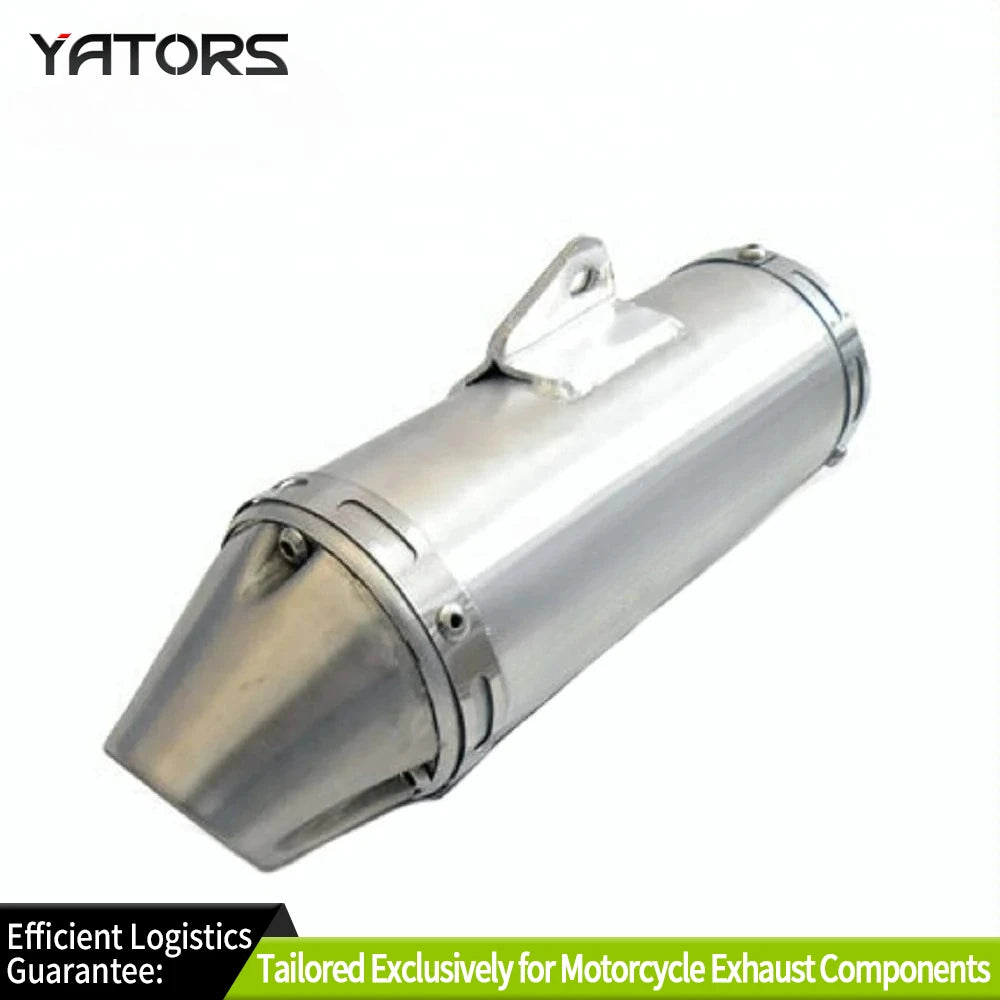 Motorcycle Muffler 39mm Exhaust End Pipe GPX T4 Racing Tail Pipe For Pit Dirt Bike Off-road Enduro Supermoto Moped GoKart ATV