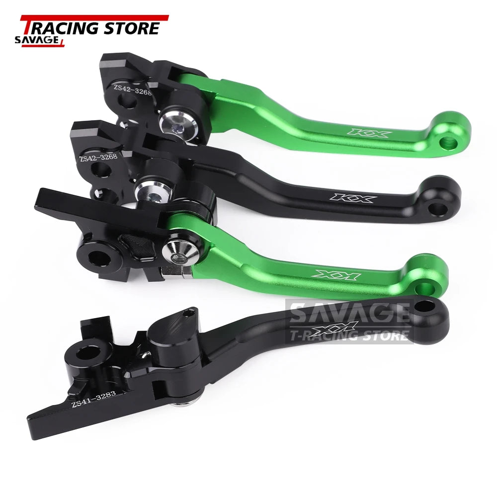 2026 For Kawasaki KX450 KX450X Motorcycle CNC Pivot Dirt Bike Brake Clutch Levers KX 450 450X Off-Road Hand Control Lever Kit