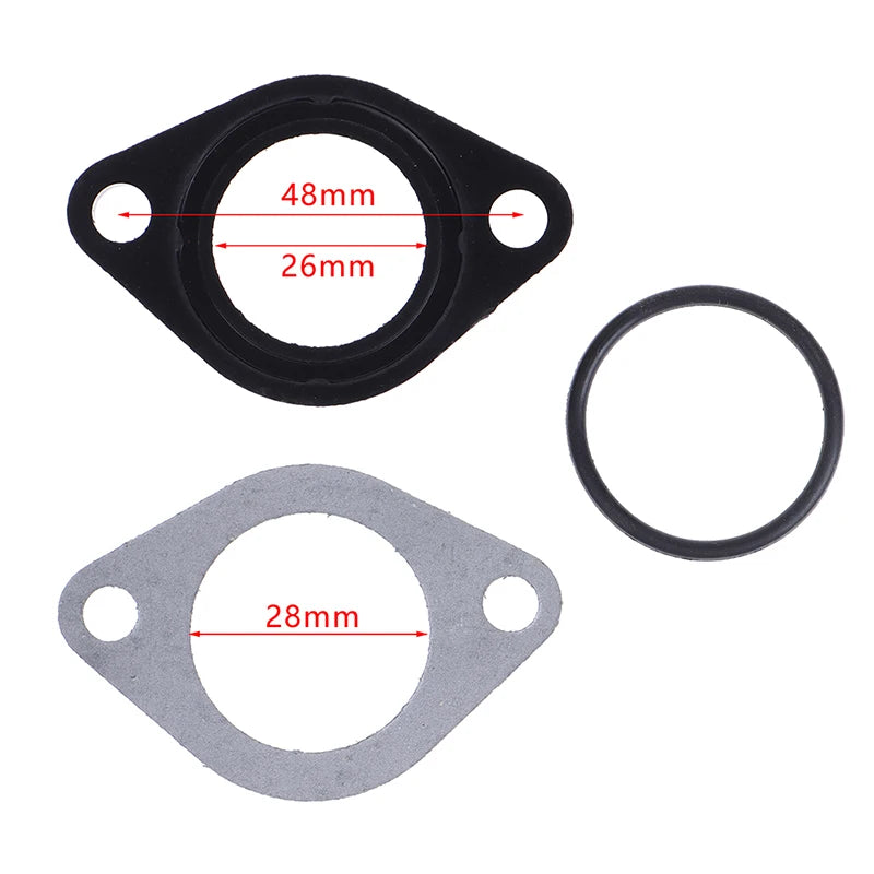 1-Piece 26 Mm Carburetor Intake Manifold Gasket Spacer For 110–160 Cc Pit Bikes, Dirt Bikes & ATVs