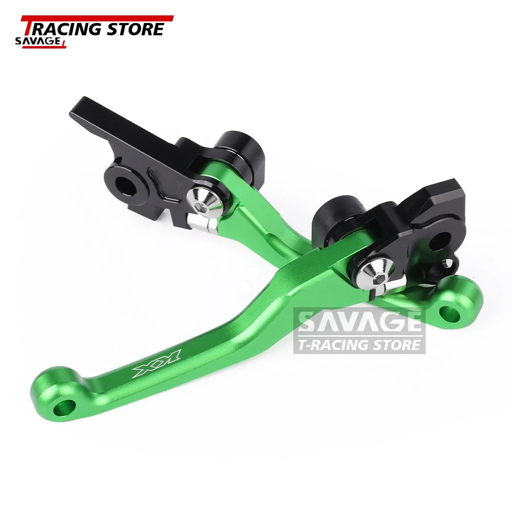 2026 For Kawasaki KX450 KX450X Motorcycle CNC Pivot Dirt Bike Brake Clutch Levers KX 450 450X Off-Road Hand Control Lever Kit