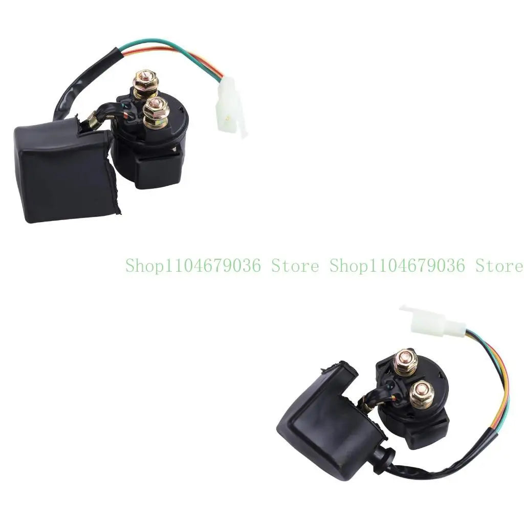 652F Upgraded Starter Solenoid for 4-Stroke GY6 50cc 125cc 150cc 200cc 250cc ATV Dirt Bikes Scooters Go Kart Dne Buggys
