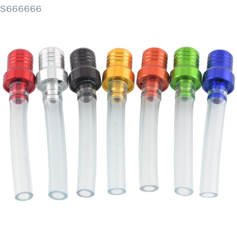 Motorcycle Fuel Tank Breather Pipe Single Way Valve Gas Cap Vent Hoses for Motocross ATV Quad Dirt Pit Bike - Replacement Part