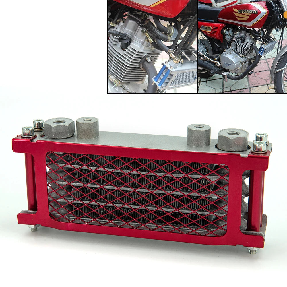 Horizontal Engine Dirt Pit 50cc 70cc 90cc 110cc 125cc 140cc Monkey Bike ATV Motorcycle Oil Cooling Cooler Radiator