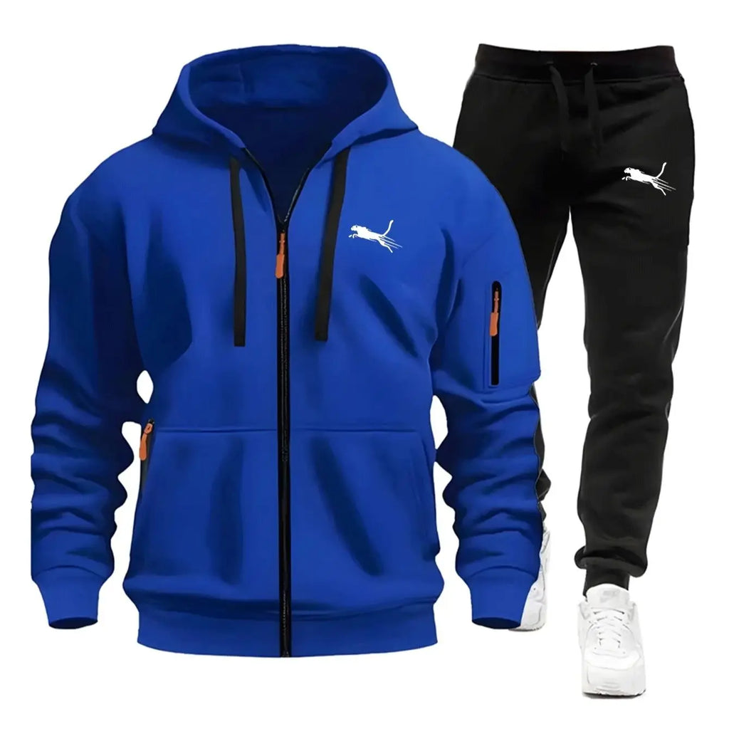 Men's Clothing Casual Sweatshirt Suit Sweatshirts for Men Daily Zipper Hoodies Hot High Quality 2026 Sports Tracksuit Jogging