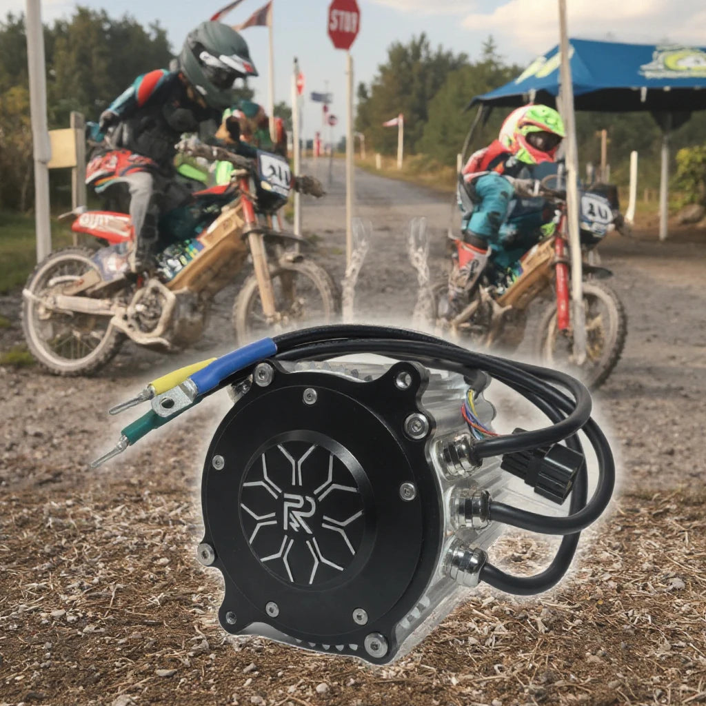96V 40KW Motor 13000 RPM High Speed Motor for Electric Off-road Motorcycle Dirt Bike Mid-mounted Motor