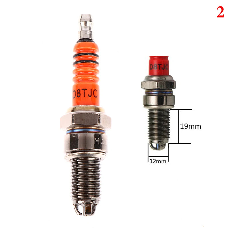 Motocycle A7TC/D8TC Standard Spark Plug For 125cc 150cc 200cc 250cc Scooter Modification Pit Dirt Bike ATV Quad Motard Moped