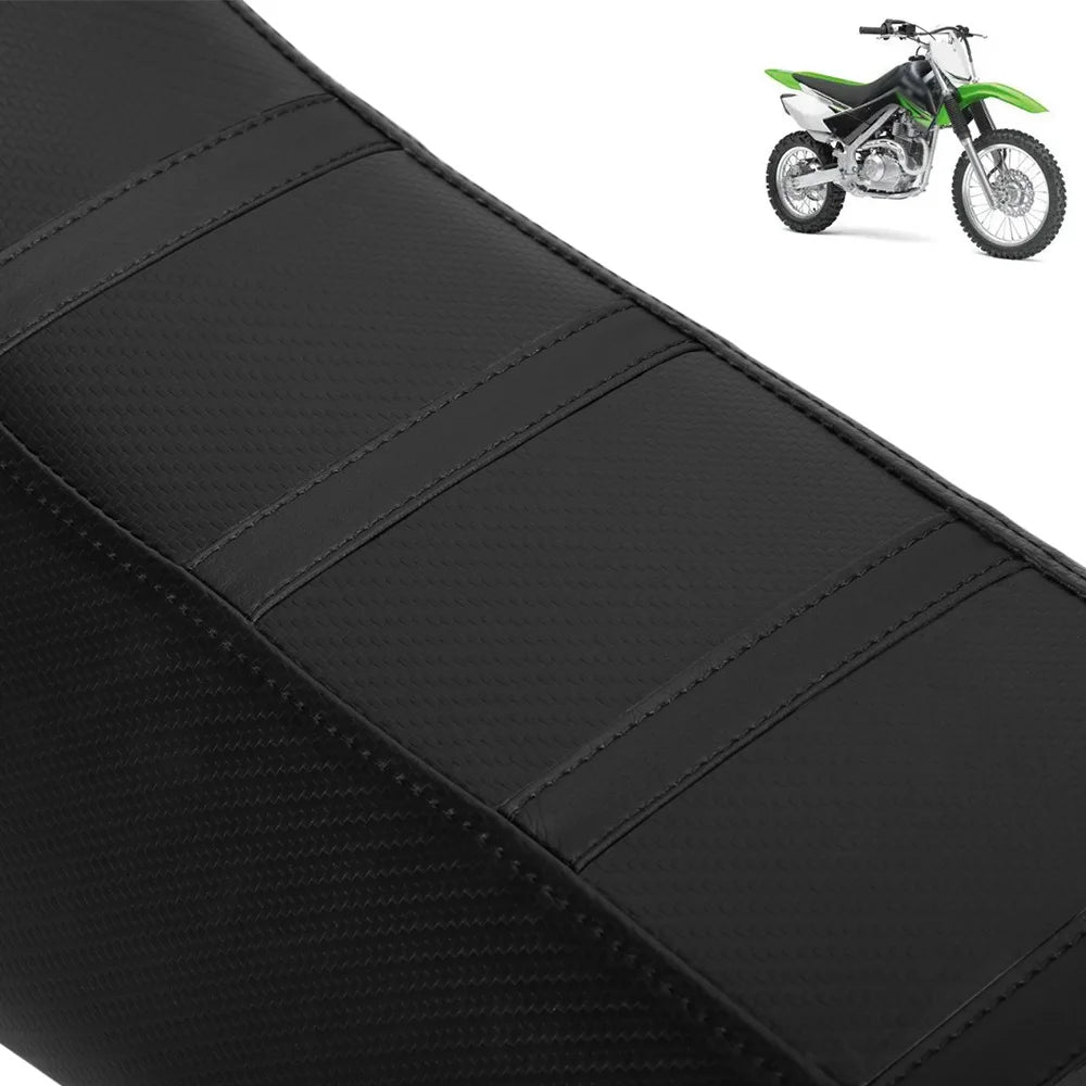 For Kawasaki KLX140 2015-2024 Seat Cover Non-Slip PVC Resistant Off-Road Motorcycle Accessories Electric Dirt Pit Bike Parts