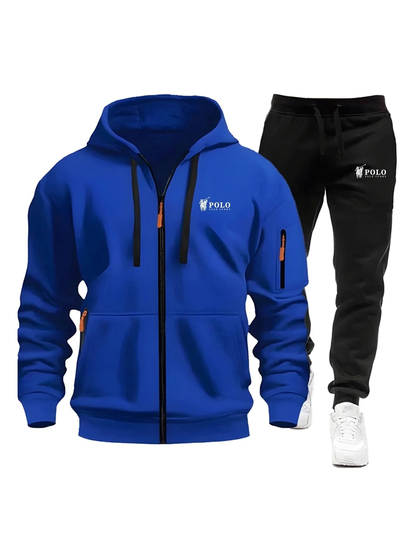 Zipper Sweatshirt Suit Sweatshirts for Men Daily Casual Hoodies Pants High Quality 2026 Sports Tracksuit Jogging Men's Clothing