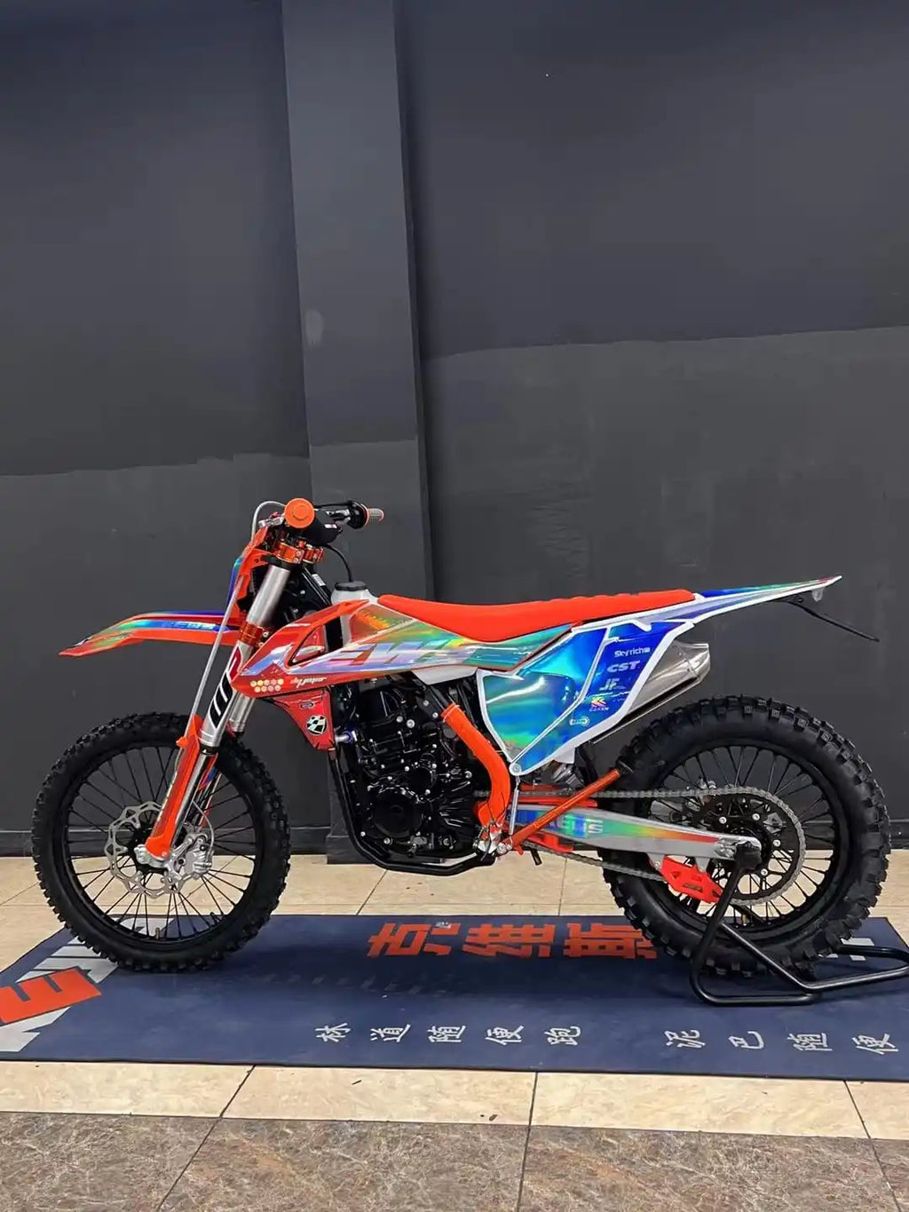 KEWS K16 4 Stroke NB300 Engine 300cc Black Edition Adult Off-Road Motorcycle Moto Cross Dirt Bike With Brushless Motor