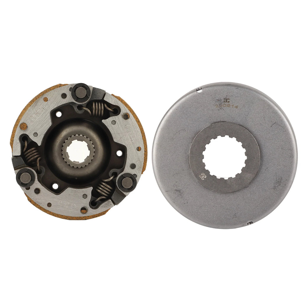 50cc-110cc ATV Automatic Clutch With Lid 17mm Engine Start Clutch Assembly For Chinese 50cc to 110cc Dirt Bike Go Kart