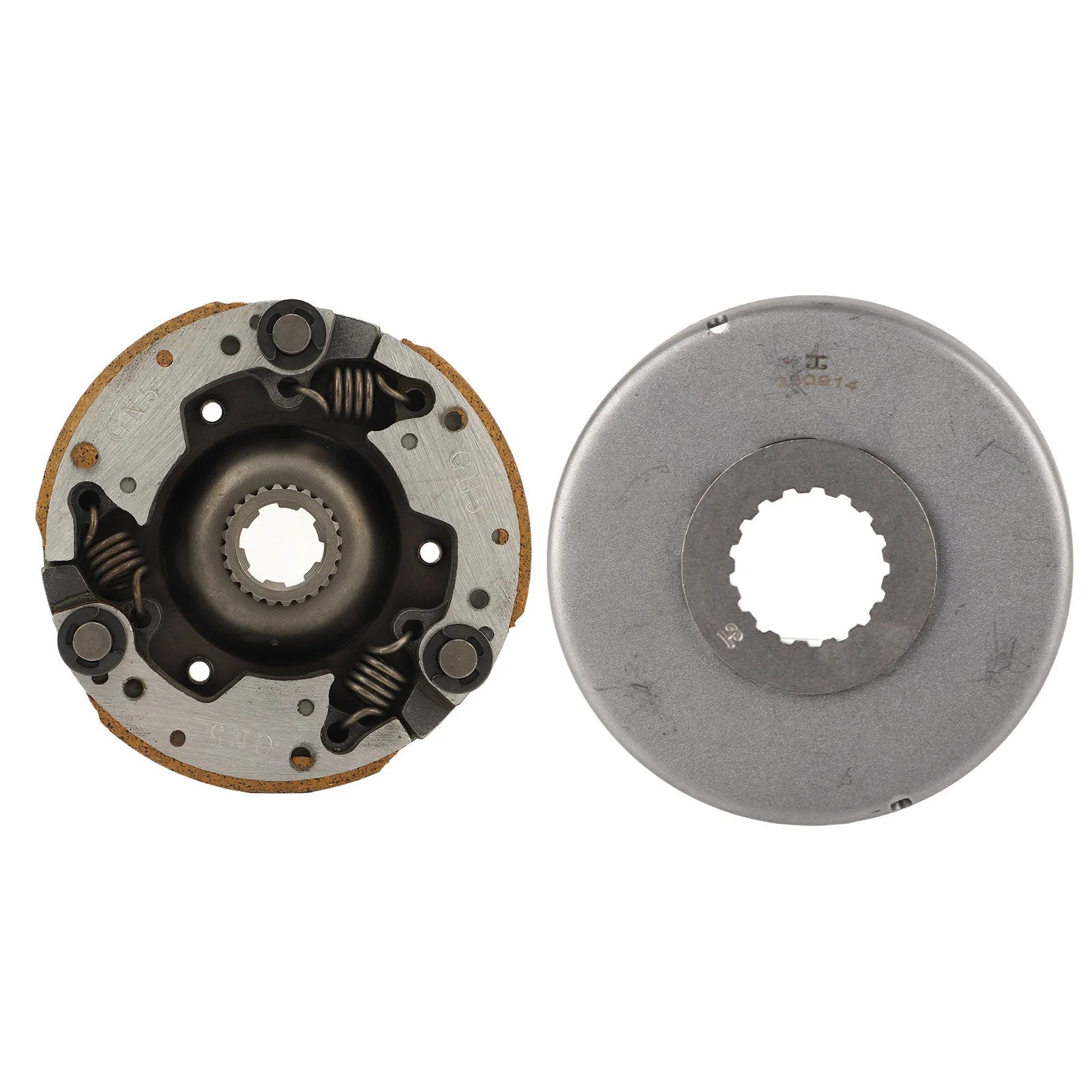 50cc-110cc ATV Automatic Clutch With Lid 17mm Engine Start Clutch Assembly For Chinese 50cc to 110cc Dirt Bike Go Kart