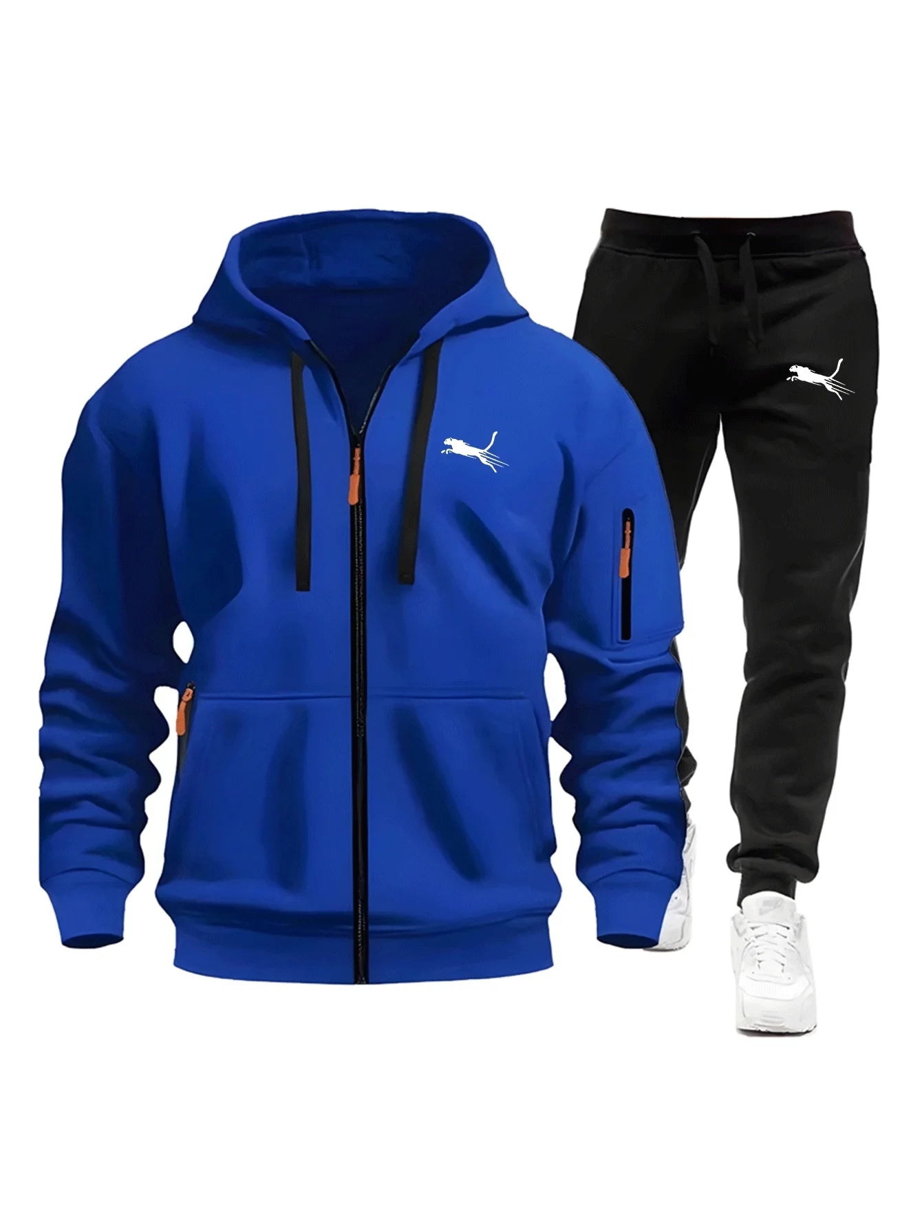 Men's Clothing Casual Sweatshirt Suit Sweatshirts for Men Daily Zipper Hoodies Hot High Quality 2026 Sports Tracksuit Jogging