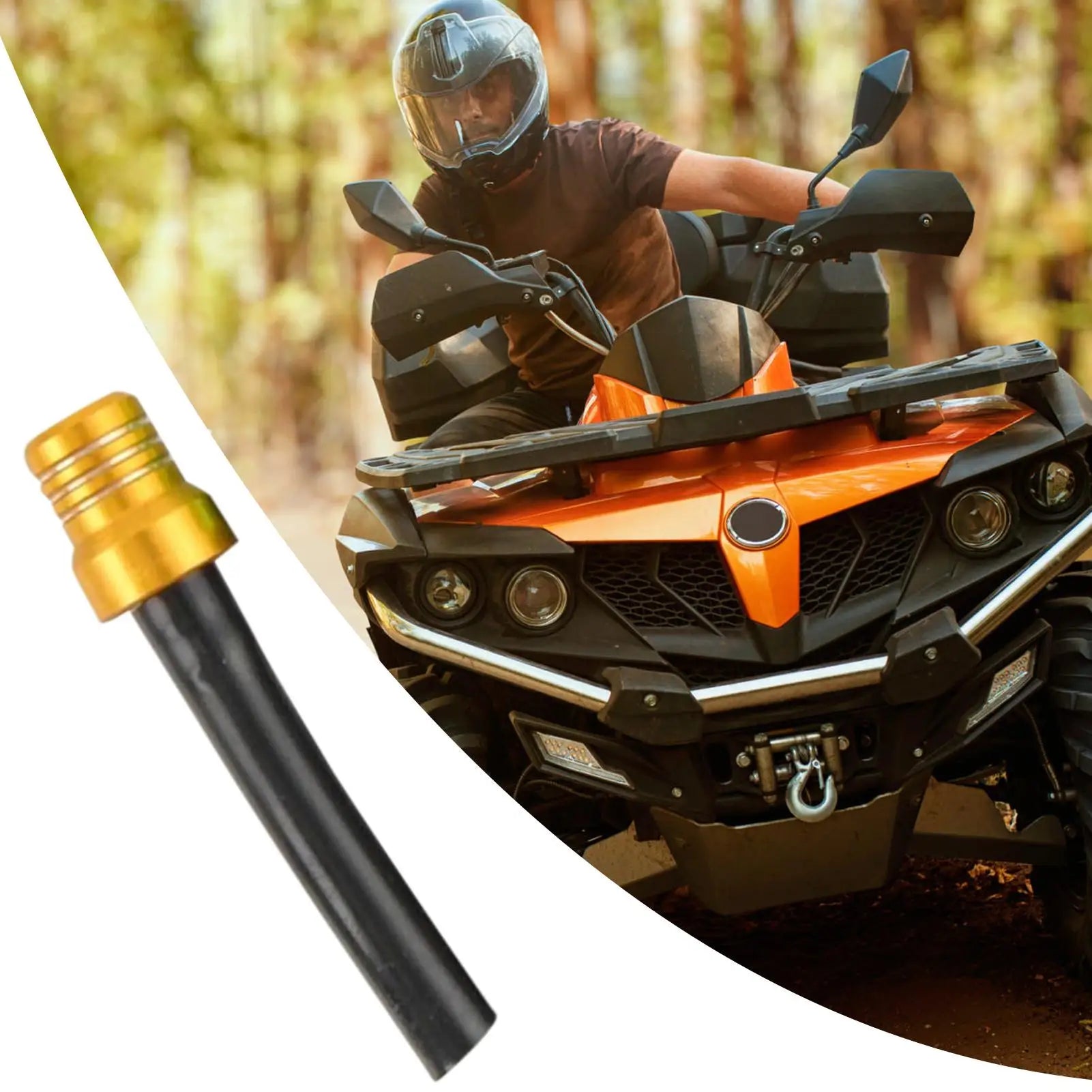 Motorcycle Gas Cap Aluminum Gas Cap Accessories Valve Breather Replacement For Motocross Daily Dirt Pit Bike Atv Off Road