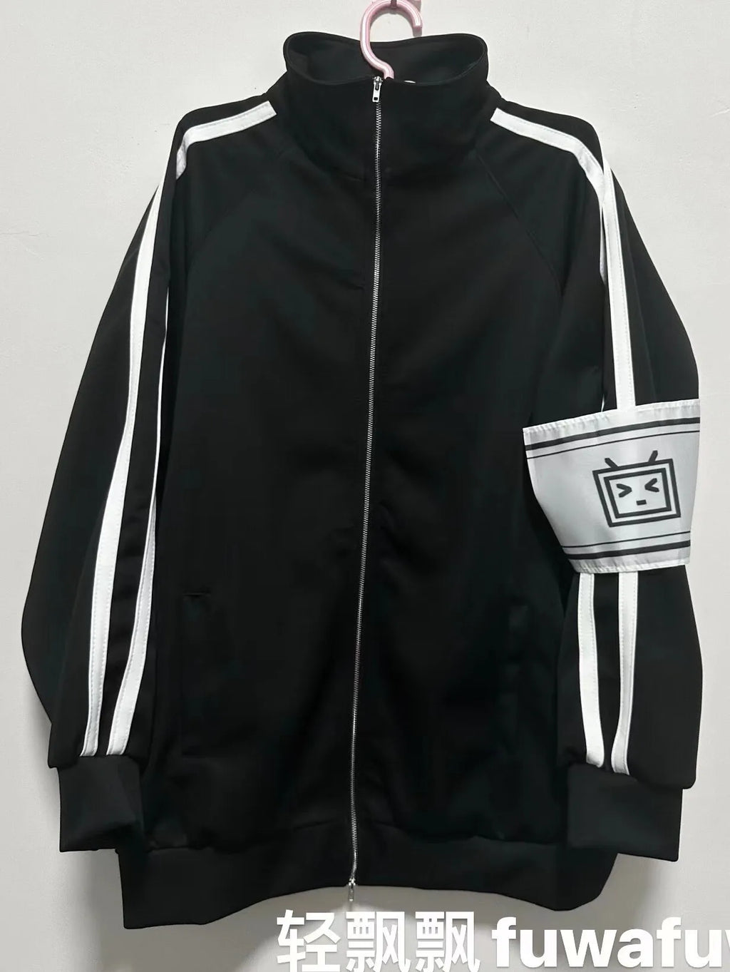 Japanese Students Daily Leisure Loose Sports Jacket Trousers Women's Subculture Y2k Black and White Sweet Spring Sweet Suit