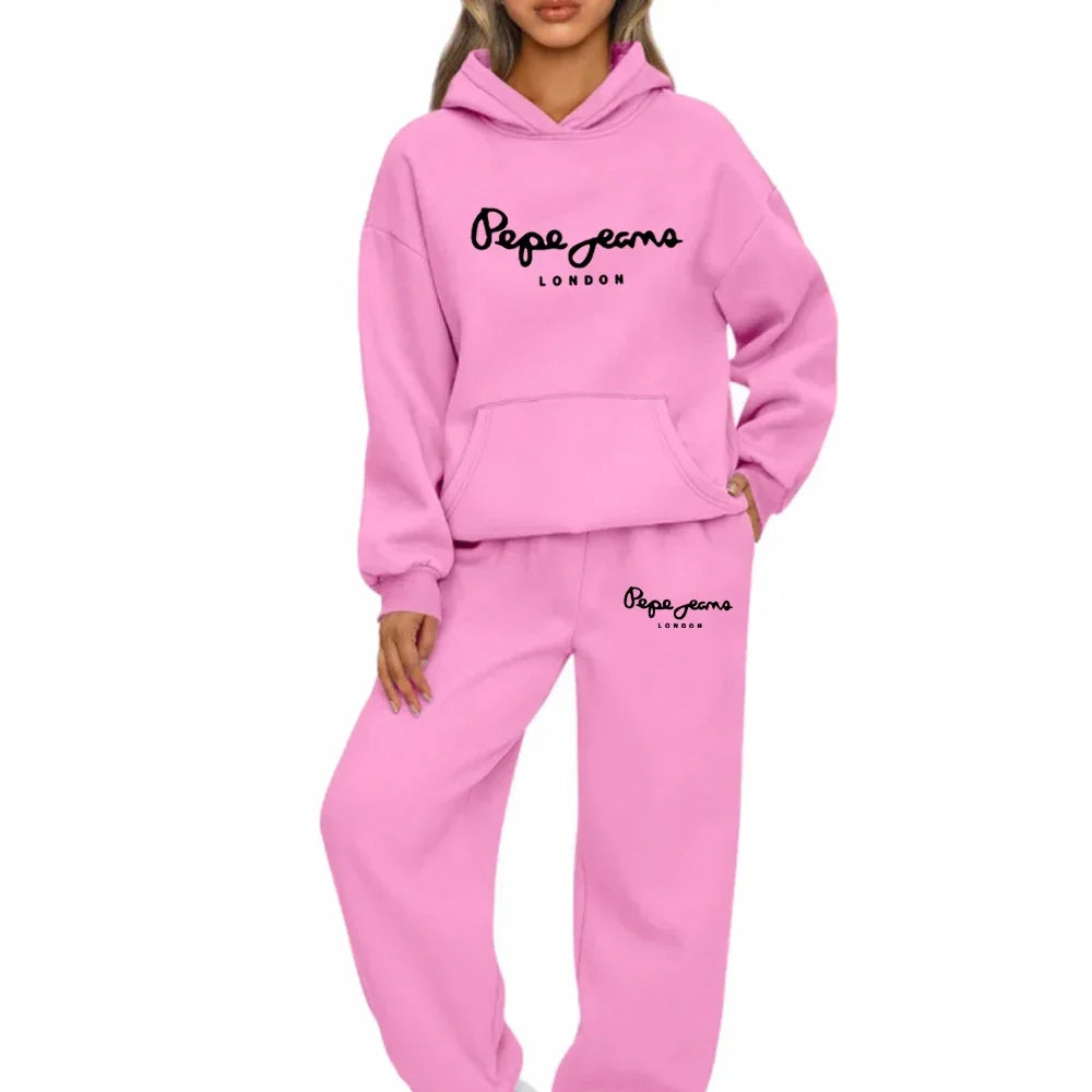 2025 Womens and mans Print Hooded Sweatshirts Suit High Quality Hot Sales Outfits Clothing Fashion Casual Jogging Pants Sets